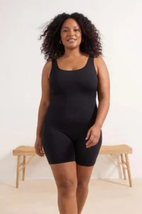 Trendyol Curve Black Surfer OF shorts Plus Size Swimsuit - Image 2