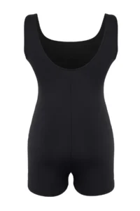 Trendyol Curve Black Surfer OF shorts Plus Size Swimsuit - Image 7