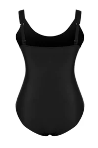 Trendyol Curve Black Effective for thinning Shaping Plus Size Swimsuit - Image 4