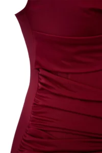 Trendyol Curve Burgundy Effective for thinning Shaping Double breasted Detailed Swimsuit - Image 5