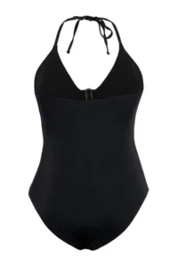Trendyol Curve Black Sea Shell with accessories Plus Size Swimsuit - Image 6