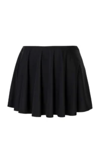Trendyol Curve Black High Waist Etekli Plus Size Bikini Bottom