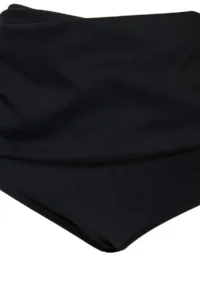 Trendyol Curve Black High Waist Etekli Plus Size Bikini Bottom - Image 2