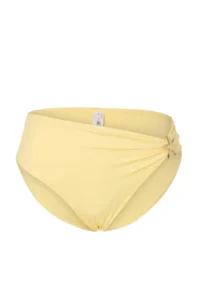 Trendyol Curve Yellow Premium with accessories Plus Size Bikini Bottom