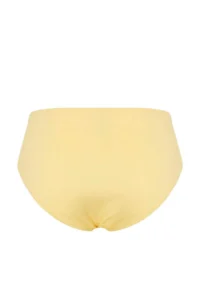 Trendyol Curve Yellow Premium with accessories Plus Size Bikini Bottom - Image 3