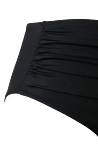 Trendyol Curve Black Chlora&Water Resistant LONG Lasting LYCRA® XTRA LIFE Plus Size Bikini Bottom - Image 6
