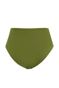 Trendyol Curve Oil Green Chlora&Water Resistant LONG Lasting LYCRA® XTRA LIFE Plus Size Bikini Bottom - Image 6
