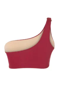 Trendyol Curve Burgundy Chlora&Water Resistant LONG Lasting LYCRA® XTRA LIFE Plus Size Bikini Top - Image 7