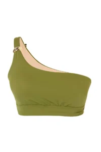 Trendyol Curve Oil Green Chlora&Water Resistant LONG Lasting LYCRA® XTRA LIFE Plus Size Bikini Top - Image 5