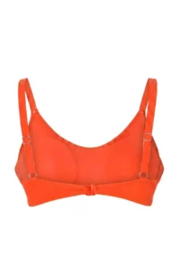 Trendyol Curve Red bralette Covered Basic Plus Size Bikini Top - Image 6