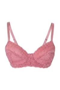 Trendyol Curve Plum Plus Size Lace Bra - Image 4