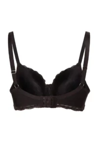 Trendyol Curve Brown Sponge Pad Lace Detailed Plus Size Bra - Image 5