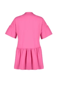 TRENDYOLMİLLA Pink Weaving with flywheel Beach Mini Dress - Image 9