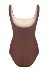 TRENDYOLMİLLA Brown Covered Regular Basic Chlora&Water Resistant LONG Lasting LYCRA® XTRA LIFE Mayo - Image 6