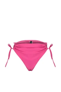 TRENDYOLMİLLA Fuchsia Cut Out Detailed Regular High Waist Bikini Bottom - Image 7