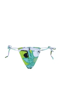 TRENDYOLMİLLA flower patterned tied up High Leg Bikini Bottom - Image 7