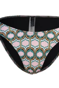 TRENDYOLMİLLA Geometric Patterned V Cut Normal Hem Bikini Bottom - Image 8