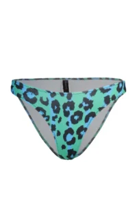TRENDYOLMİLLA Leopard Patterned V Cut Regular Regular Waist Bikini Bottom - Image 8