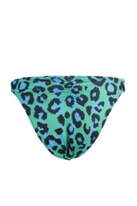 TRENDYOLMİLLA Leopard Patterned V Cut Regular Regular Waist Bikini Bottom - Image 9