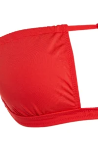TRENDYOLMİLLA Red One Shoulder Cut Out Detailed Bikini Top - Image 8