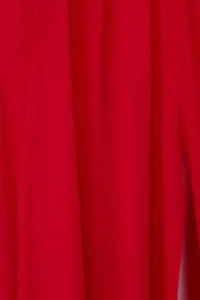 TRENDYOLMİLLA Red Weaving Shirred Maxi Beach Dress - Image 6