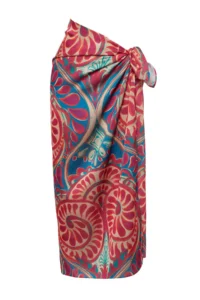 TRENDYOLMİLLA Ethnic Patterned Weaving Maxi Beach Pareo - Image 7
