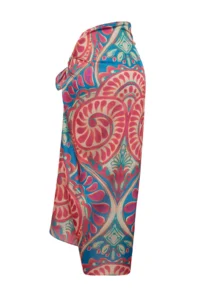 TRENDYOLMİLLA Ethnic Patterned Weaving Maxi Beach Pareo - Image 8