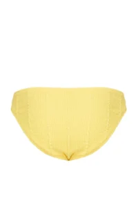 TRENDYOLMİLLA Yellow textured Regular Bikini Bottom - Image 5