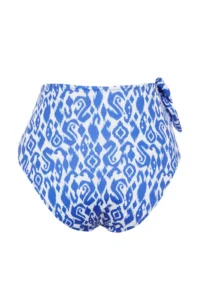 TRENDYOLMİLLA Ethnic Patterned tied up hipster High Waist Bikini Bottom - Image 8