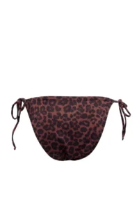 TRENDYOLMİLLA Leopard Patterned with accessories Regular Bikini Bottom - Image 5