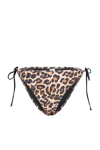 TRENDYOLMİLLA Leopard Patterned Regular Regular Waist Bikini Bottom - Image 6