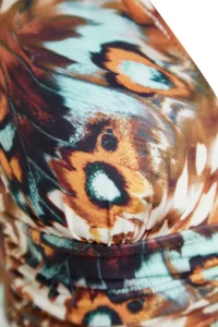 TRENDYOLMİLLA Abstract Patterned with accessories Triangle Covered Bikini Top - Image 6