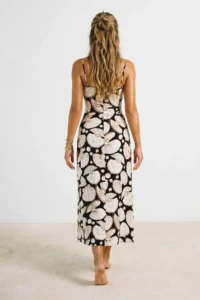 TRENDYOLMİLLA Seashell Patterned Weaving Cut Out Detailed Maxi Beach Dress - Image 3
