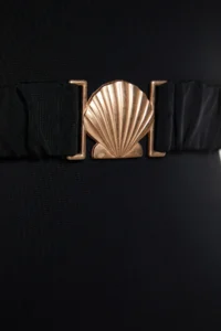 TRENDYOLMİLLA Black Casting with accessories One Shoulder Covered Regular Swimsuit - Image 7