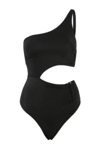 TRENDYOLMİLLA Black One Shoulder with accessories brazilian Mayokini - Image 4