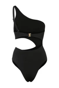 TRENDYOLMİLLA Black One Shoulder with accessories brazilian Mayokini - Image 5