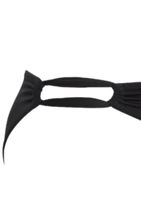 TRENDYOLMİLLA Black Cut Out Detailed Regular Regular Waist Bikini Bottom - Image 6