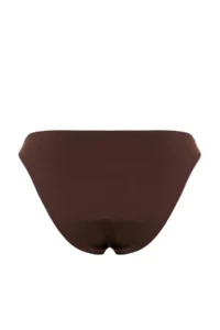 TRENDYOLMİLLA Brown And Polka Dot 2 Sets Regular Regular Waist Bikini Bottom - Image 10
