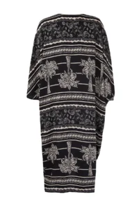 TRENDYOLMİLLA Tropical Patterned Weaving Beach Midi Dress - Image 7