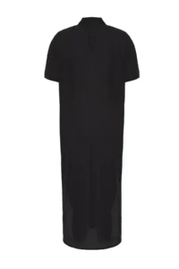 TRENDYOLMİLLA Black Weaving slit 100% Cotton Beach Midi Dress - Image 7