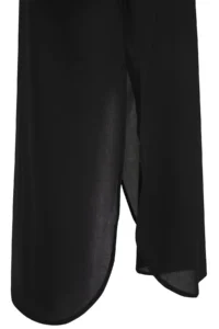 TRENDYOLMİLLA Black Weaving slit 100% Cotton Beach Midi Dress - Image 8