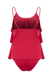 TRENDYOLMİLLA Burgundy with flywheel Tankini Bikini Set - Image 6