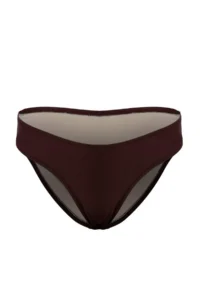 TRENDYOLMİLLA Brown Regular Waist Regular Basic Bikini Bottom - Image 4