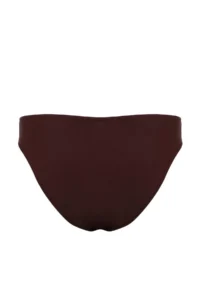 TRENDYOLMİLLA Brown Regular Waist Regular Basic Bikini Bottom - Image 5