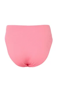 TRENDYOLMİLLA Pink textured Regular Waist Regular Bikini Bottom - Image 5
