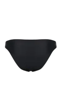 TRENDYOLMİLLA Black Drapeli Regular Waist Bikini Bottom - Image 5