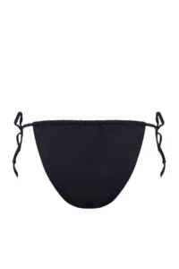 TRENDYOLMİLLA Black tunnelled Regular Waist Regular Bikini Bottom - Image 5