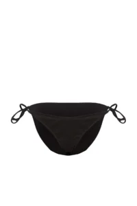 TRENDYOLMİLLA Black Regular Waist Regular Basic Bikini Bottom - Image 4