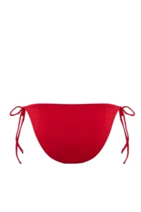 TRENDYOLMİLLA Red Regular Waist Regular Basic Bikini Bottom - Image 5