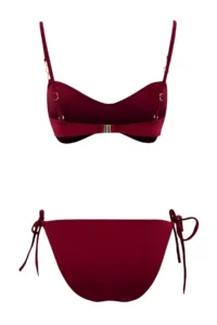 TRENDYOLMİLLA Cherry Covered Accessory Chlora&Water Resistant LONG Lasting LYCRA® XTRA LIFE Bikini Set - Image 7